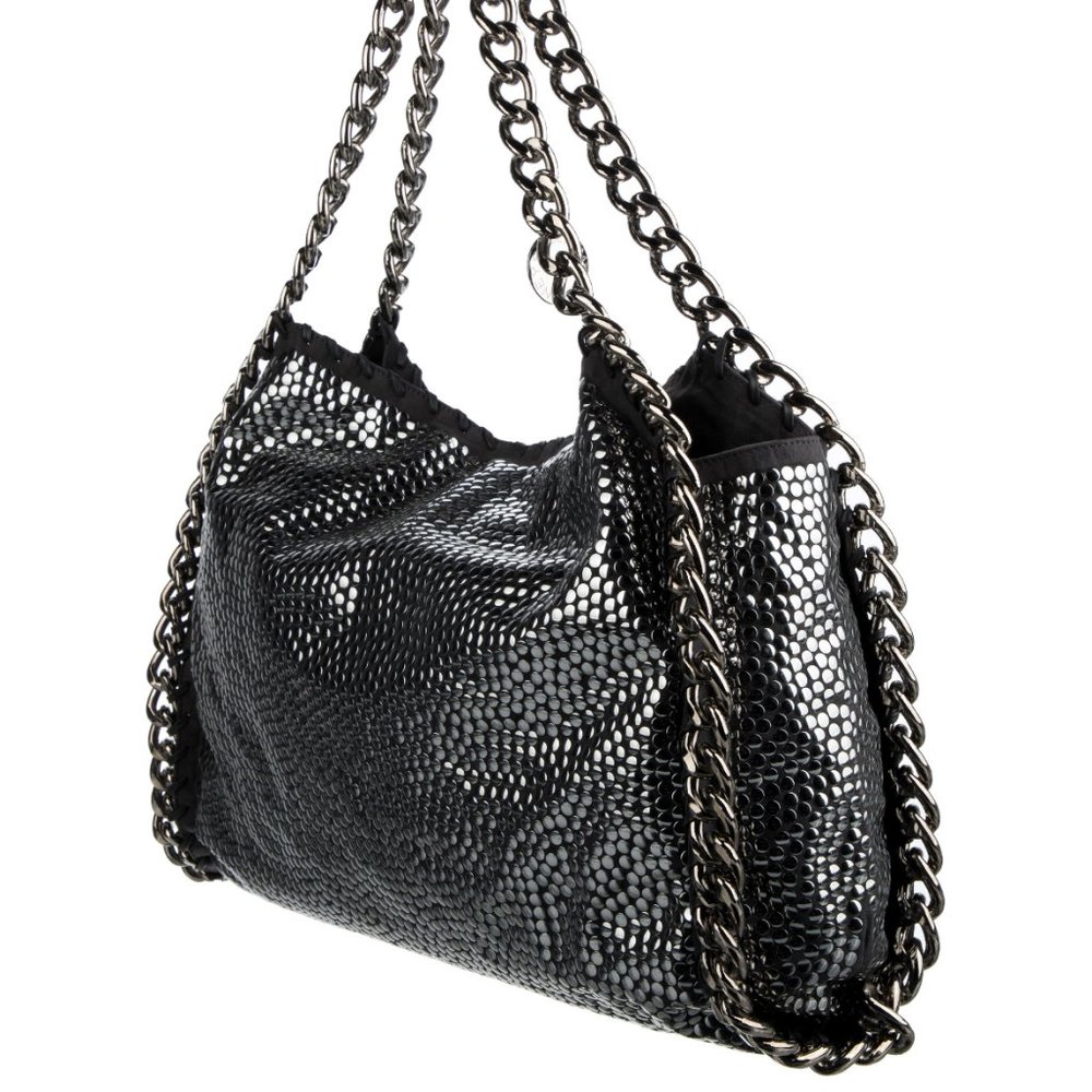 LIMITED EDITION Stella McCartney Falabella Metallic Eco Suede Tote - Picture 2 of 8